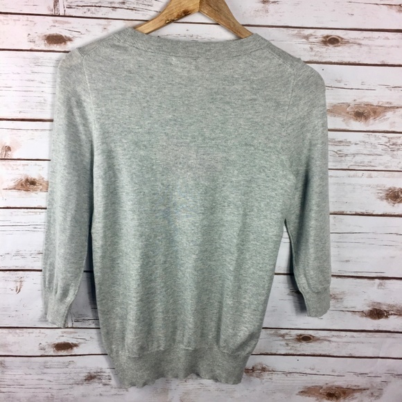 J Crew Factory Grapefruit Intarsia Sweater Size XS - Picture 6 of 7